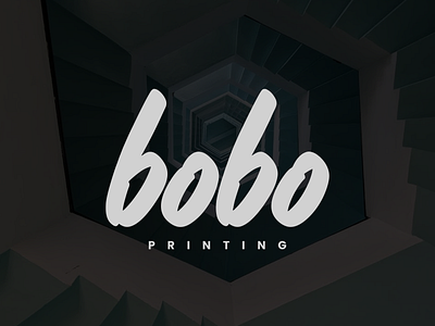 Bobo Printing. Logo Design Concept