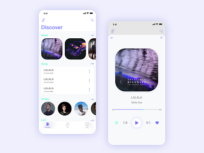 Music Player APP Design