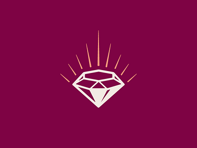 Galantine Awards — Icon awards brand identity crest diamond glow logo rays utah women wordmark