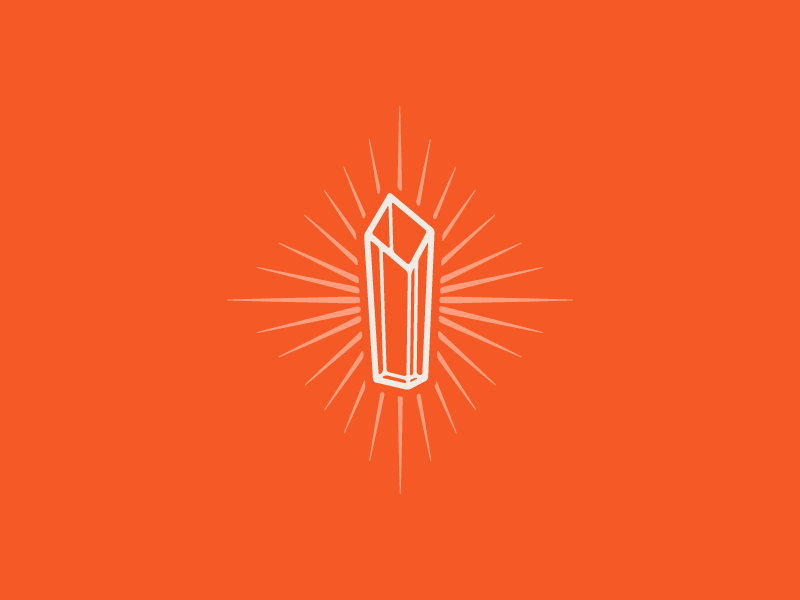 Galantine Awards — Award Icon rays glow wordmark utah women awards brand identity logo crest diamond