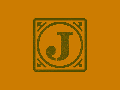36 Days of Type — J 36days 36daysoftype block branding design logo stencil texture type typography