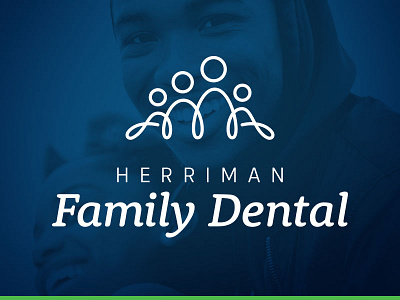 Herriman Family Dental dental dentist family logo smile tooth