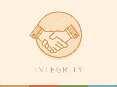 Company Values: Integrity company hand hand shake integrity values