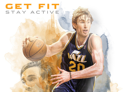 Utah Jazz - Jazz Fit Poster