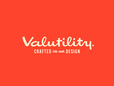 Valutility branding brushscript hand lettering lettering script type typography