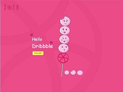 Hello Dribbble！