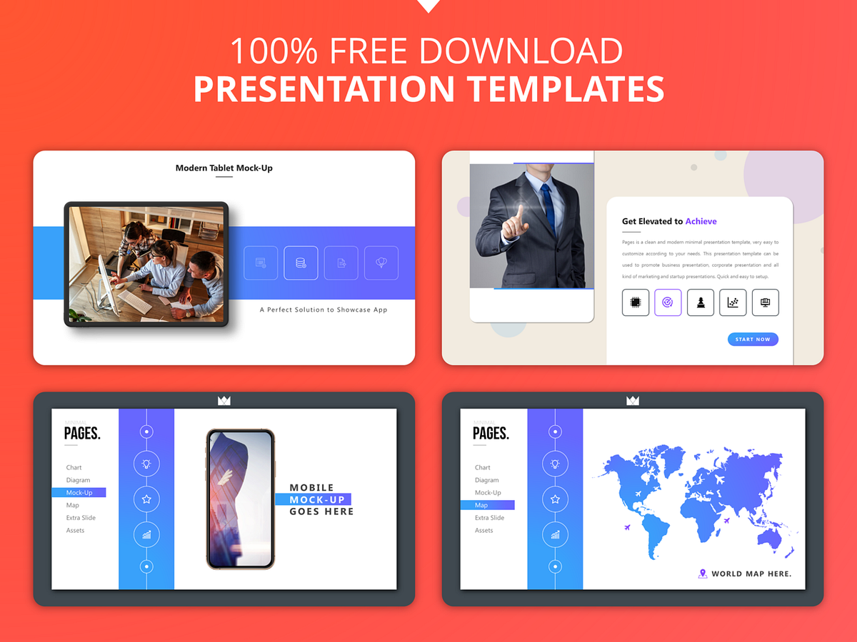 100% Free Download Presentation Templates! by SlideDesigning.com on ...