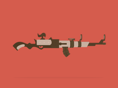 Caitlyn's Gun caitlyn design gun illustration league of legends rifle sniper
