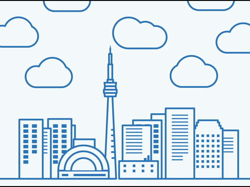 The 6ix 2d after effects animation illustration loop motion the6ix toronto