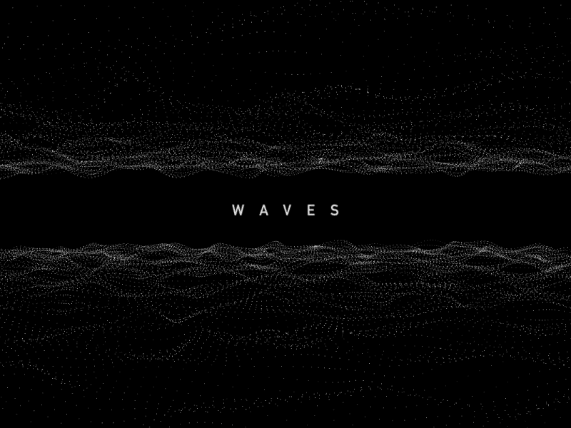 Waves after effects animation design gif motion waves