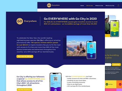 GoCity design website