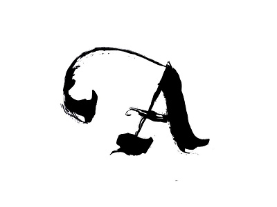 'A' graphic design illustration logo typography