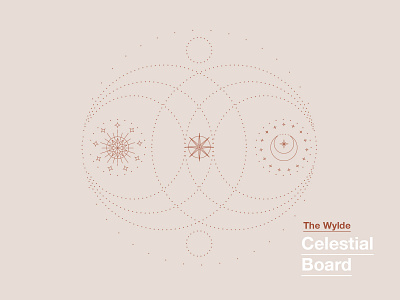 The Wylde | Celestial Design Up Close design graphic design graphic art illustration