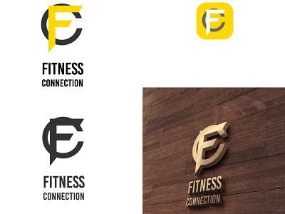 Fitness Connection Proposal branding design freelance designer josephmanning logo logo design vector