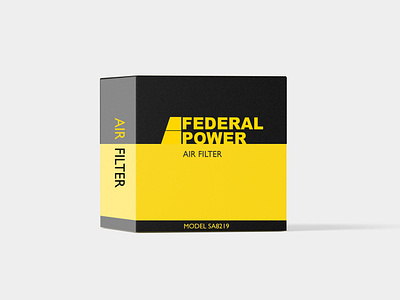 Federal Power Automotive Filters branding design freelance designer logo logo design package product vector