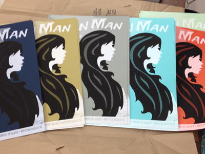 Man Man Prints! btid candle fangs gig poster halftone jar man man octopus jones ohno screenprint tarot