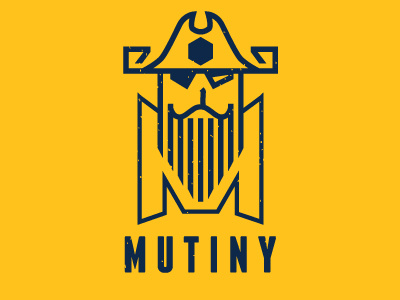 WIP Mutiny | working with colors mutiny mbfc mb football soccer crest npsl logo ohno btid pirate myrtle beach