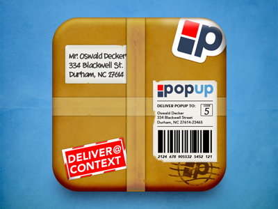 Package iOS Icon Concept - PopUp