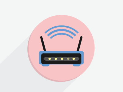 Router icon flat ui ios
