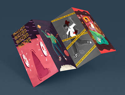 Buzzzzzzed animation comic design gif hello dribbble illustration photoshop typography zine