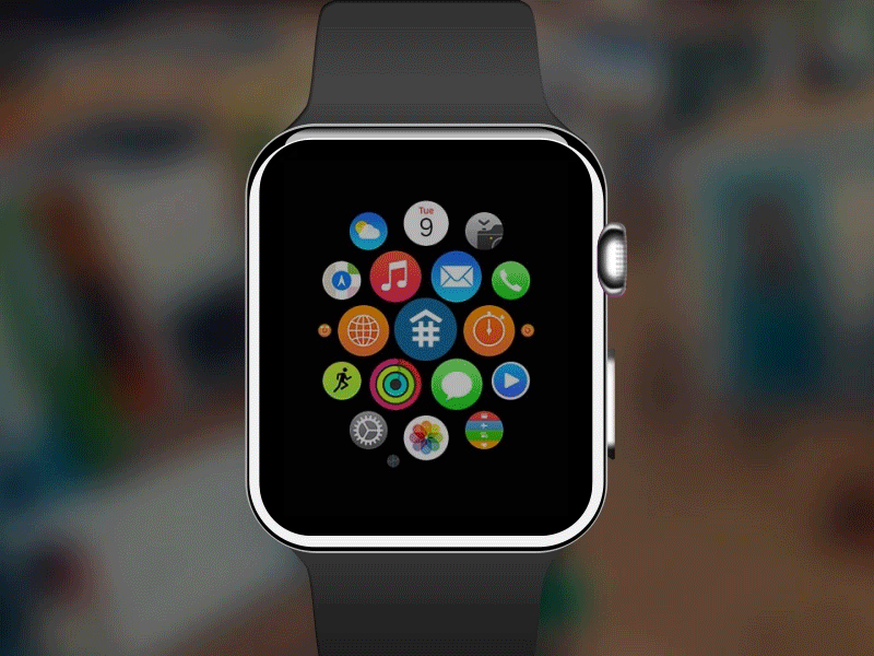 DeveloperTown Apple Watch after effects animation apple watch developertown gif mobile sketch