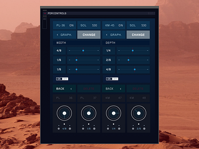 Martian Interface 007 dailyui007 interface mars martian sketch space ui