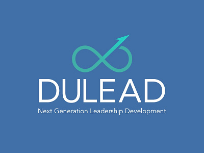 Dulead Logo branding development leadership logo program