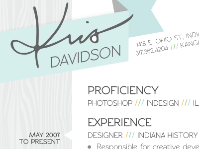 Resume brand design logo personal brand resume wood