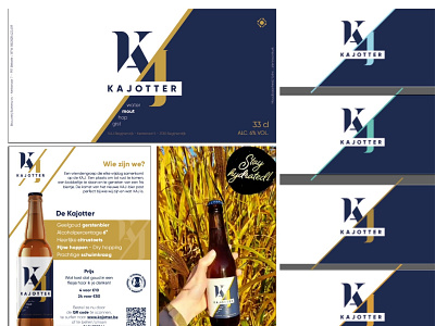 Design for a beer + promo material