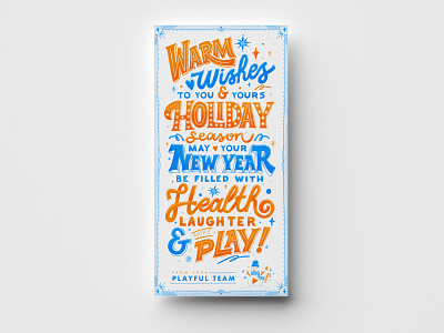 Playful Holiday Card: 2020