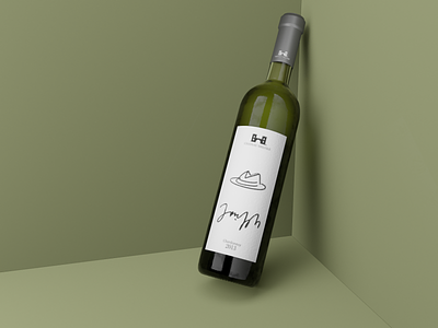 Wine Bottle | 3D modeling & texturing