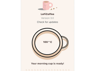 LoFiCoffe App v.2 ☕ design figma fontweight homework practice shiftnudge ui ux