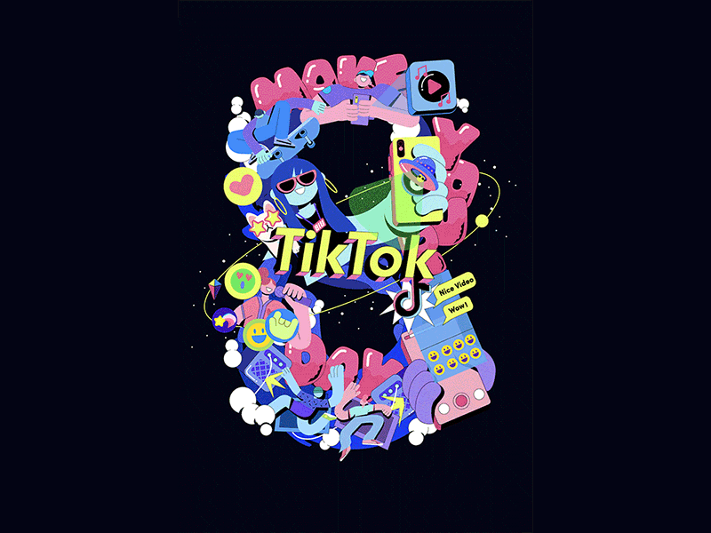 Motion Poster for TikTok by Aran on Dribbble