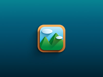 Pictures Icon by Damien on Dribbble