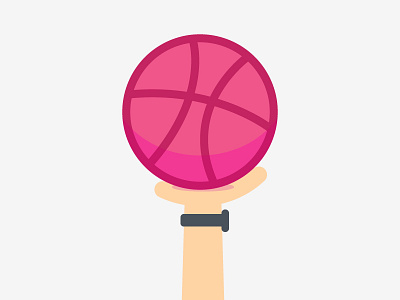 Dribbble Invite basketball dribbble dribbble invite illustration invitation invite new challenger player vector