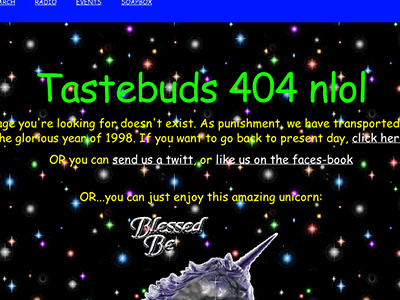 Tastebuds 404 Page