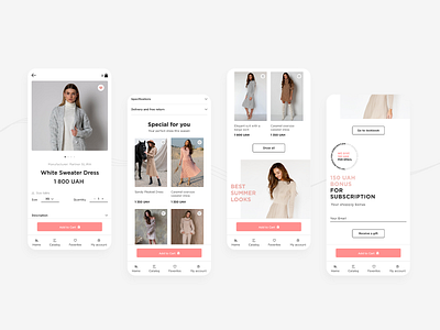 SL.IRA fashion brand | mobile app product page | concept 2019 animation app branding concept design interface promo ui ux