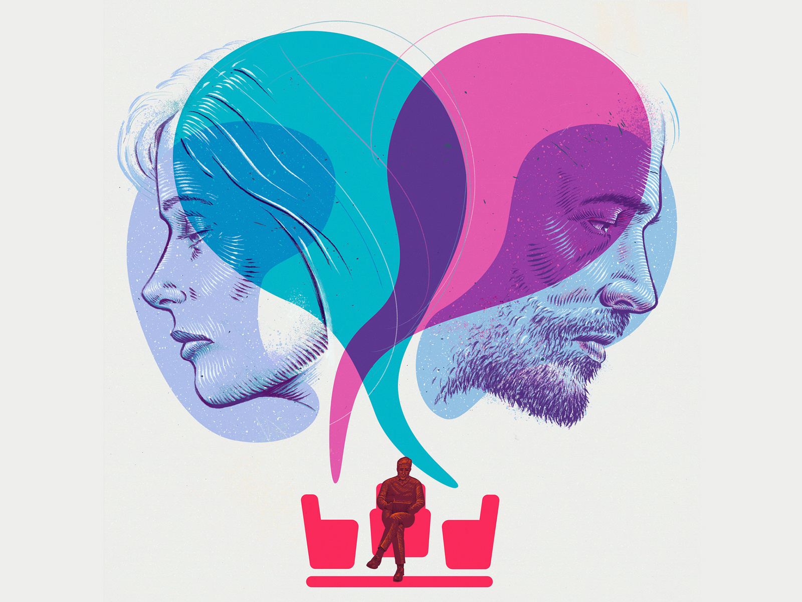 couples-therapy-by-radek-karkulowski-on-dribbble