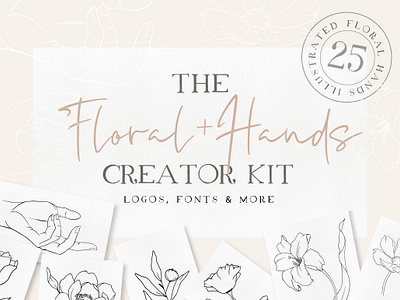 Floral + Hands Creator Kit