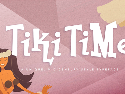 Tiki Time Font Collection