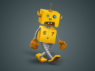 Robot 01 character game mechanics robot