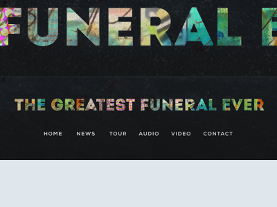 Funeral band web