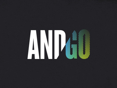AndGo andculture branding design fitness go identity logo run