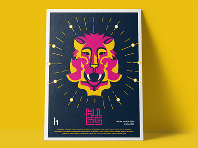 H1-65 MerLion Poster