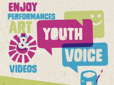 Youth Voice Flyer flyer non profit