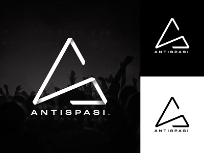 Antispasi. Logo branding character concert design digital art flat design hello dribbble illustration logo photographer ui vector