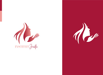 Logo "Institut Joelle" beauty logo beauty salon branding construction logo design fashion illustration logo logodesign typography vector