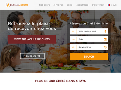 La Belle Assiette assiette belle chef cook food france home landing page search website