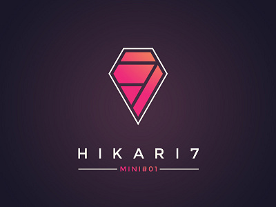HIKARI7 - MINI SERIE identity logo