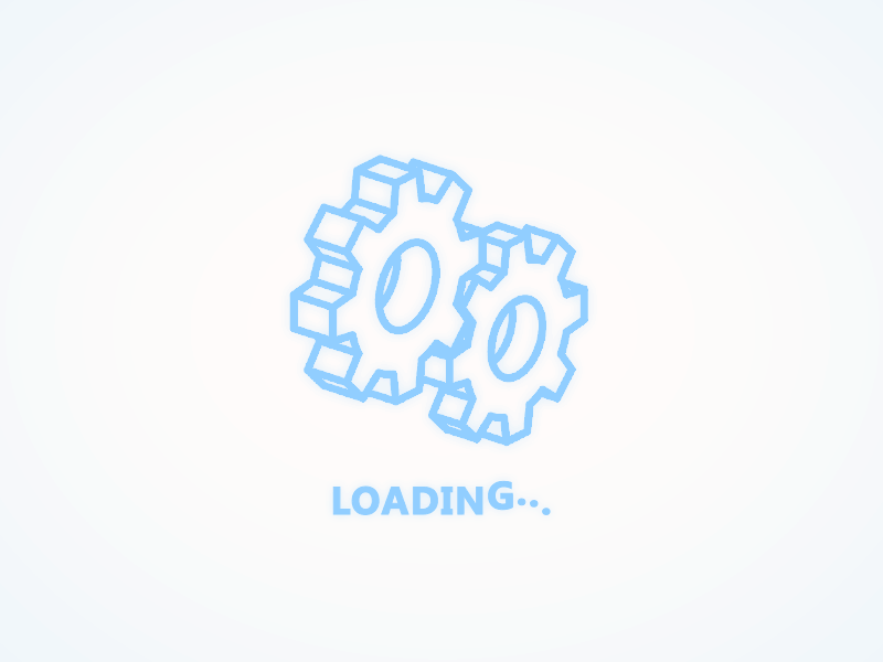 Gear Loader aftereffects animation c4d gears gif line art loader sketch and toon ui ux